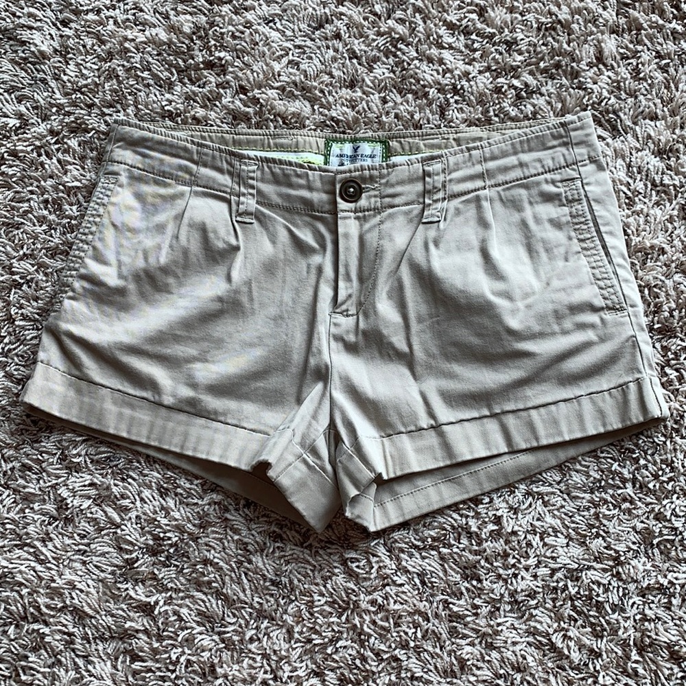 American Eagle Khaki Shorts